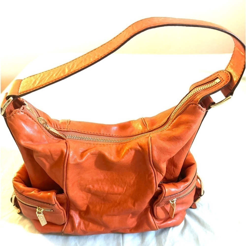 Michael Kors Tangerine Leather Bag